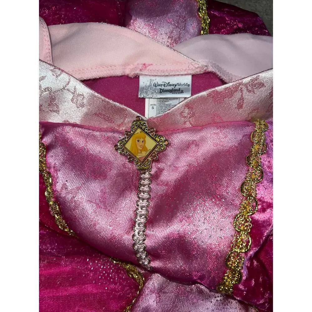 Disney Parks Princess Sleeping Beauty (Aurora) pink ball gown Costume girls sz S